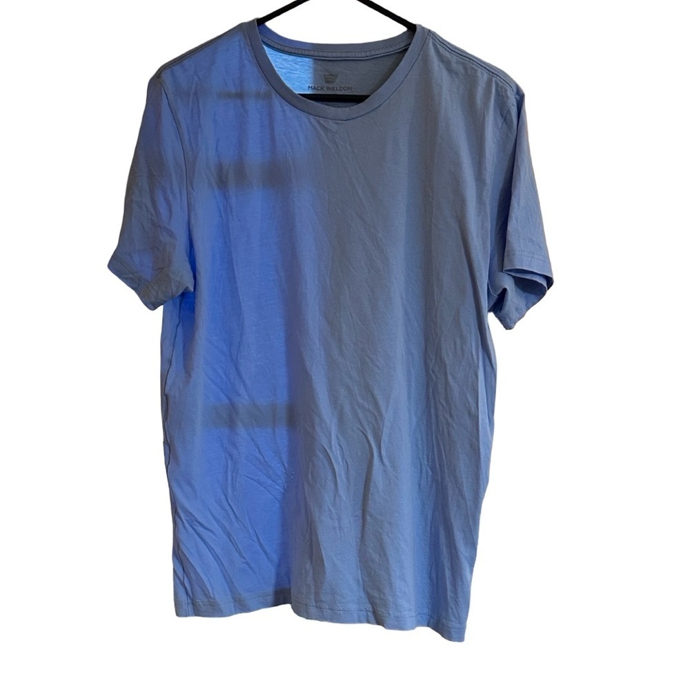 Mack Weldon Light Blue Short Sleeve Size Large